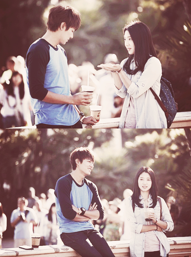 Lee Min Ho Park Shin Hye - HD Wallpaper 