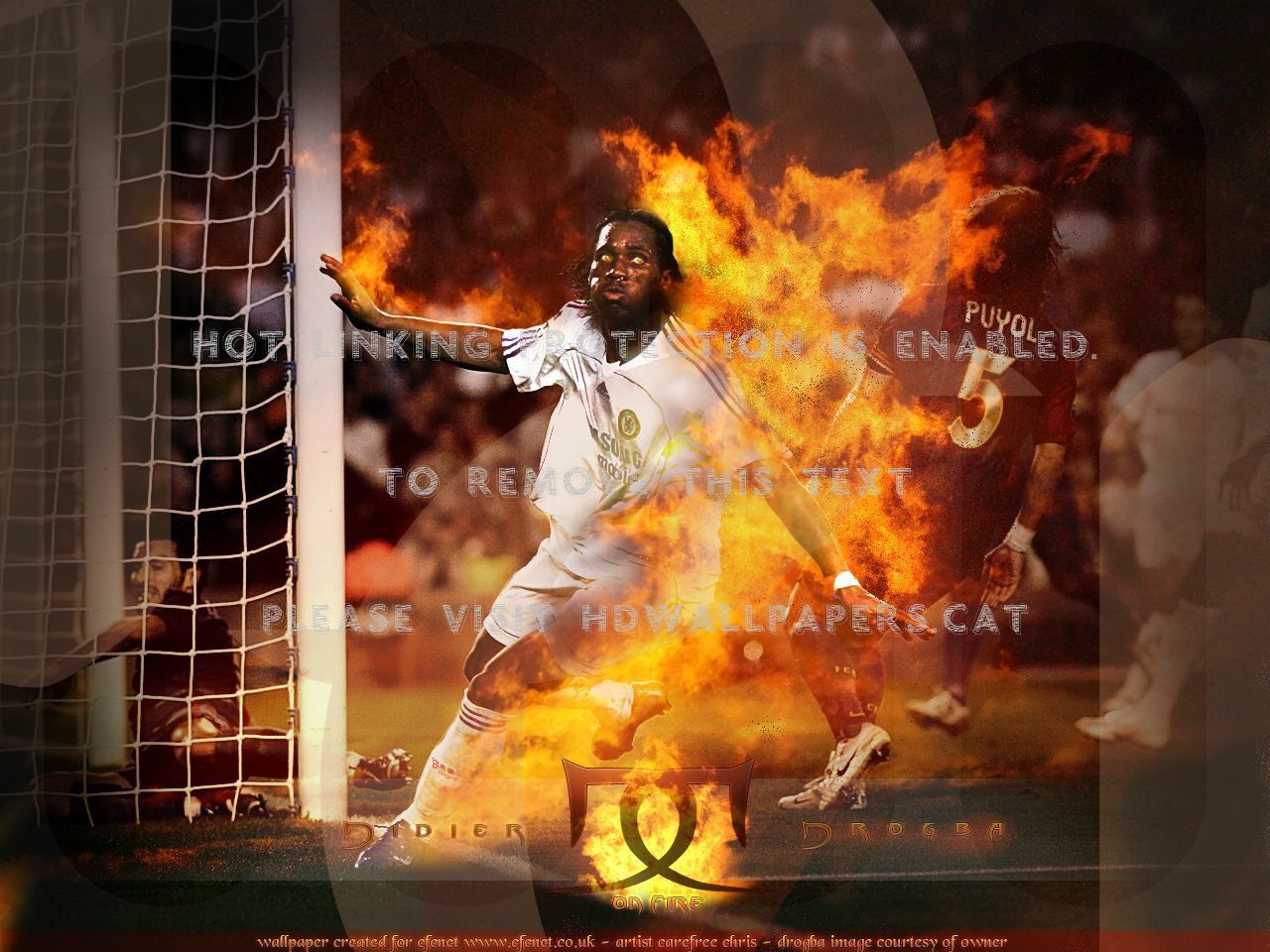 Didier Drogba Soccer Player People - Didier Drogba - HD Wallpaper 