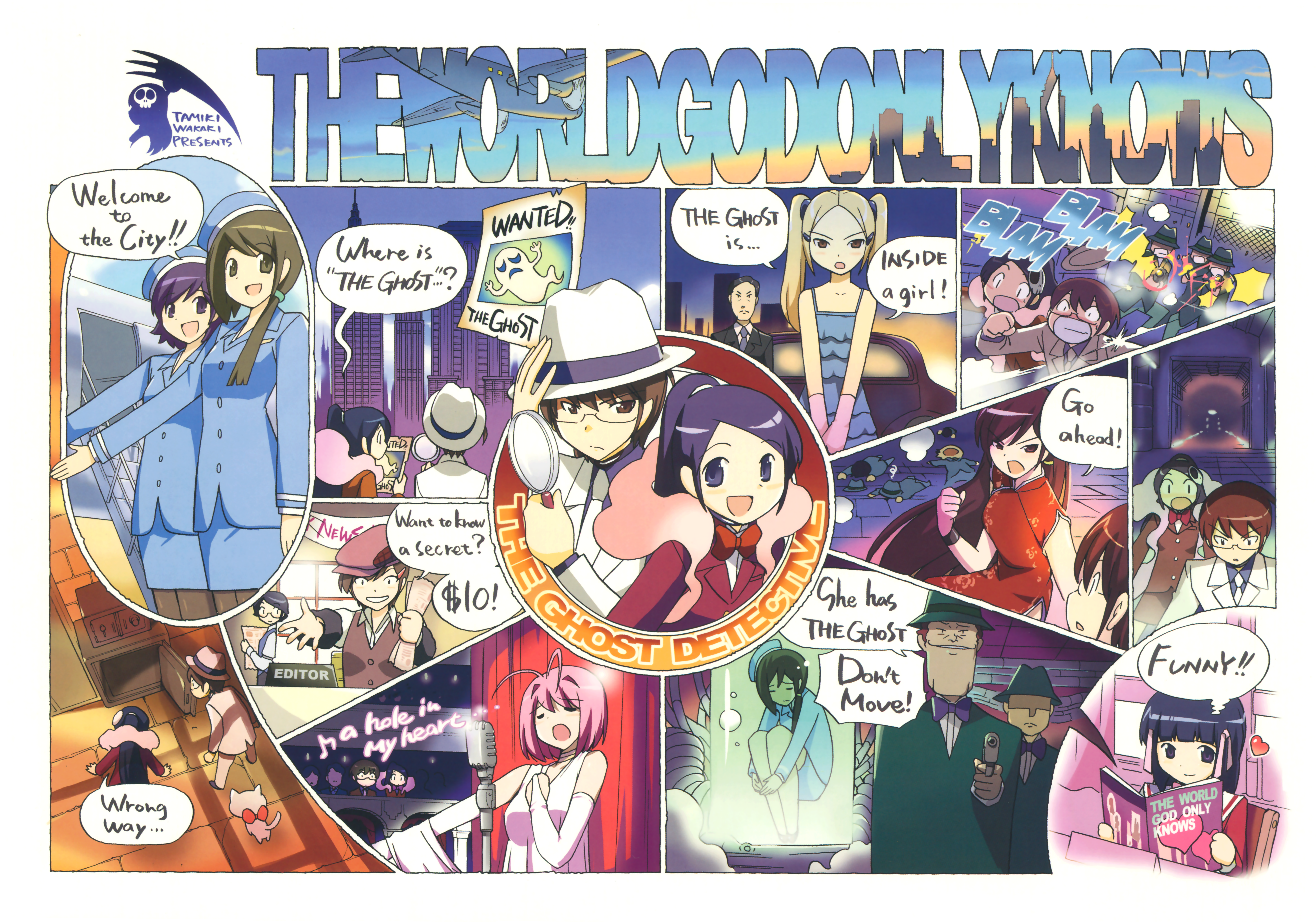 The World God Only Knows Wallpaper - HD Wallpaper 