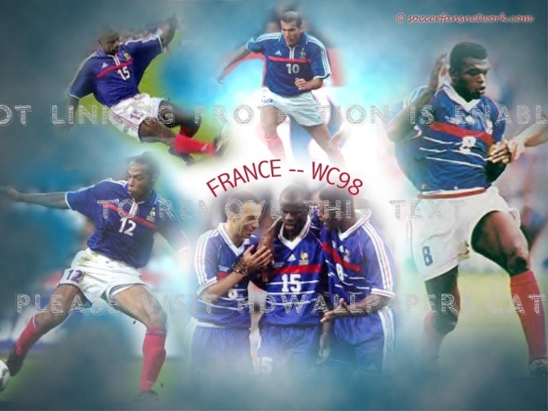 Desktop Zidane Marcel Desailly Thierry Henry - Football Player - HD Wallpaper 