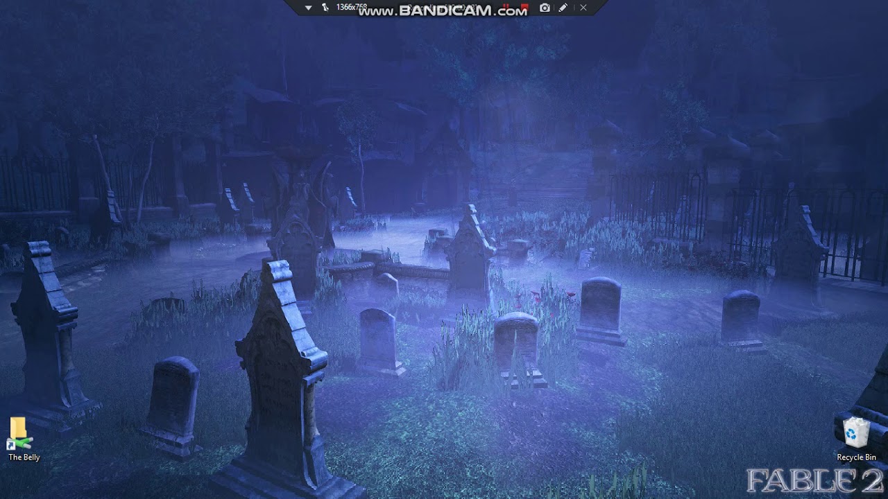 Scary Graveyard - HD Wallpaper 