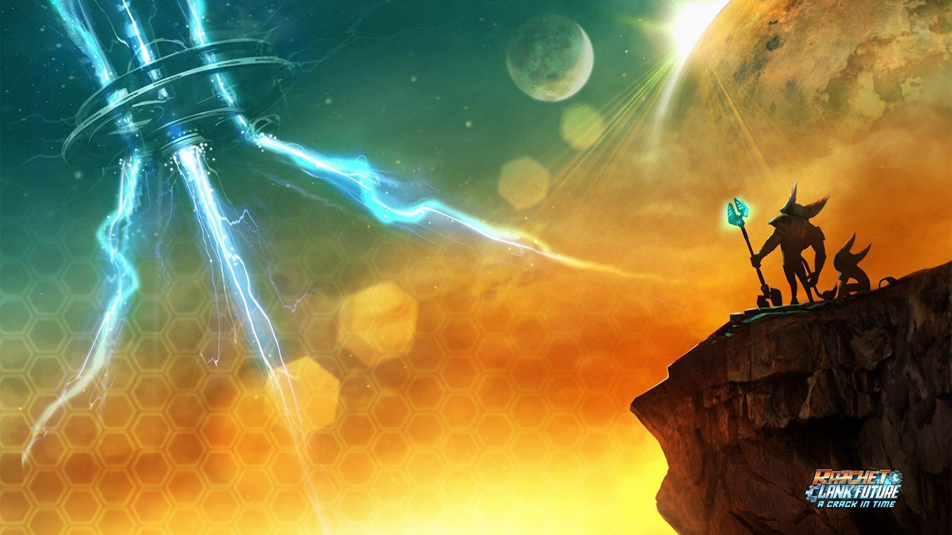 Great Ratchet Clank Wallpaper - Sfondi Ratchet And Clank - HD Wallpaper 
