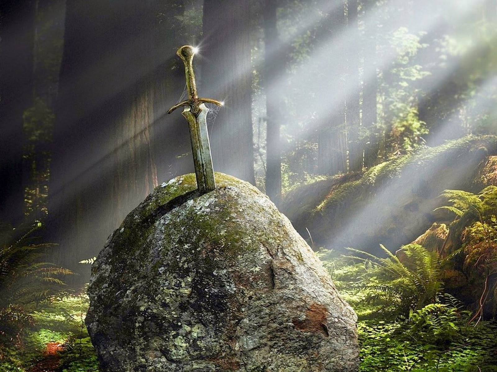 Excalibur King Arthur History - HD Wallpaper 