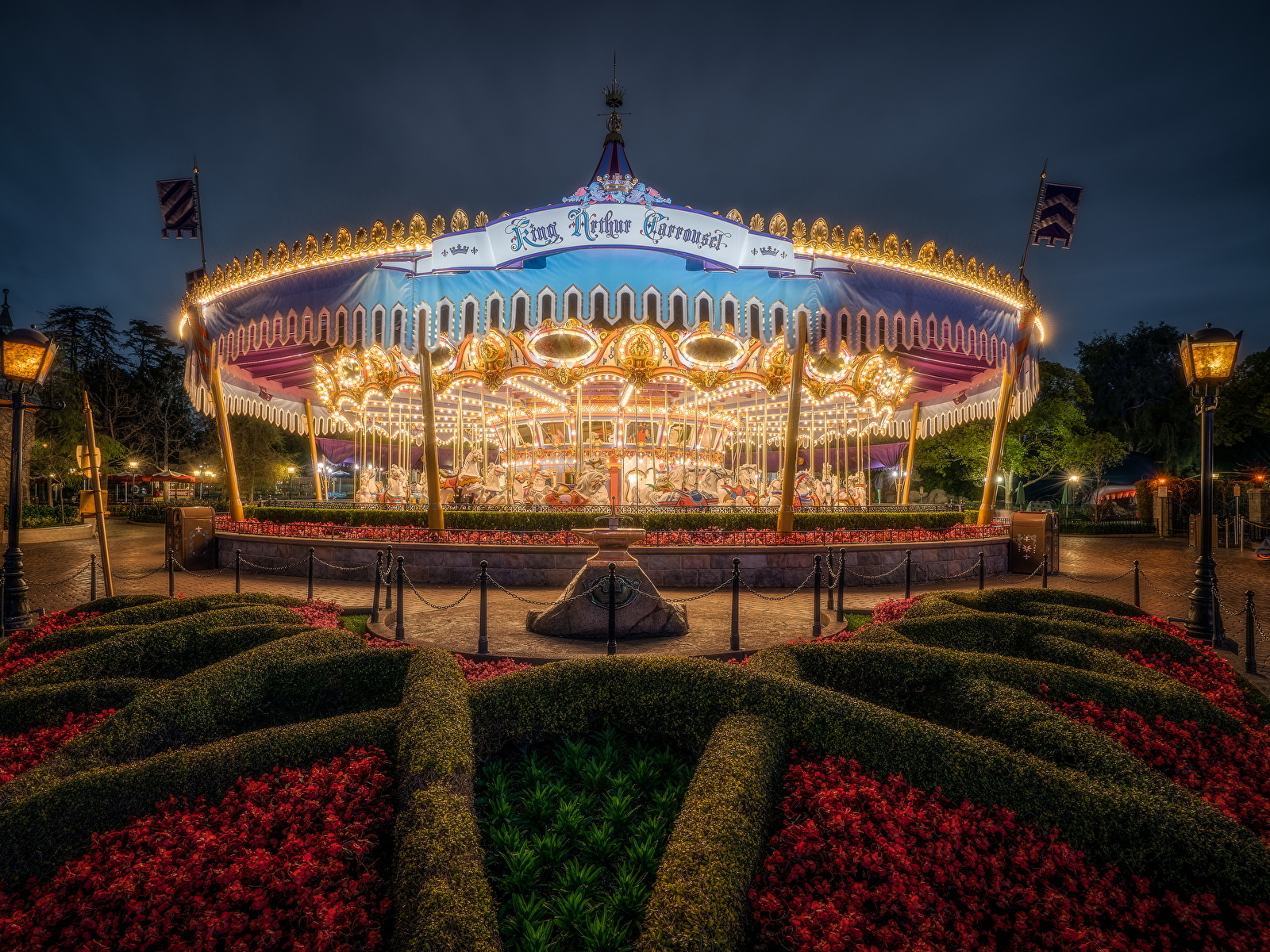 Wallpapers Anaheim California Disneyland Usa King Arthur - King Arthur Carrousel - HD Wallpaper 