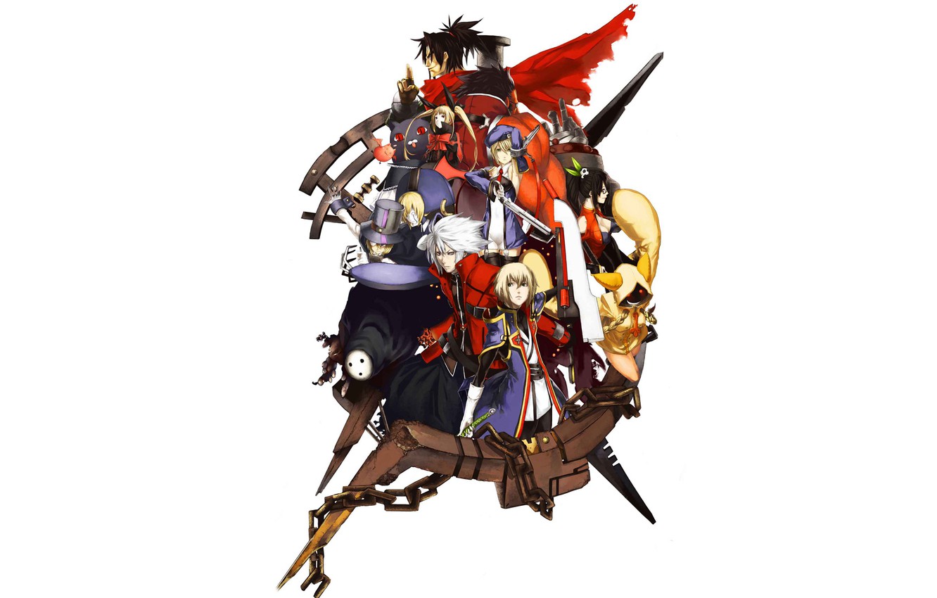 Photo Wallpaper Anime, Blazblue, Noel Vermillion, Rachel - Blazblue Calamity Trigger Special Illustration - HD Wallpaper 