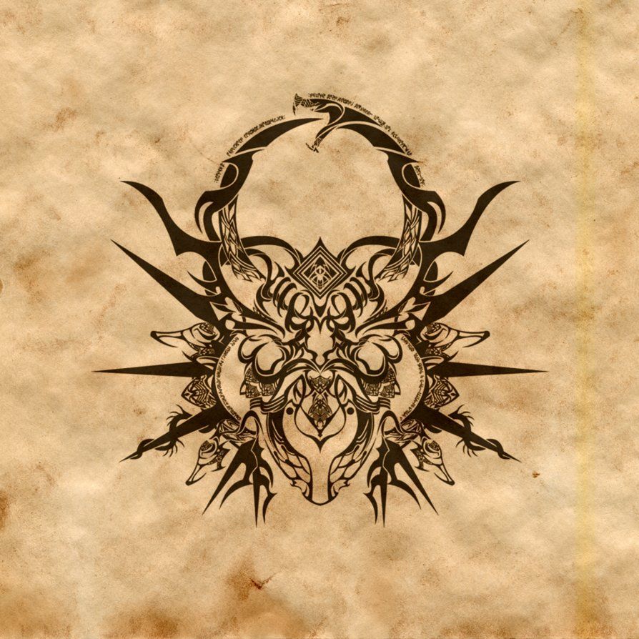 Hazama Crest 894x894 Wallpaper Teahub Io