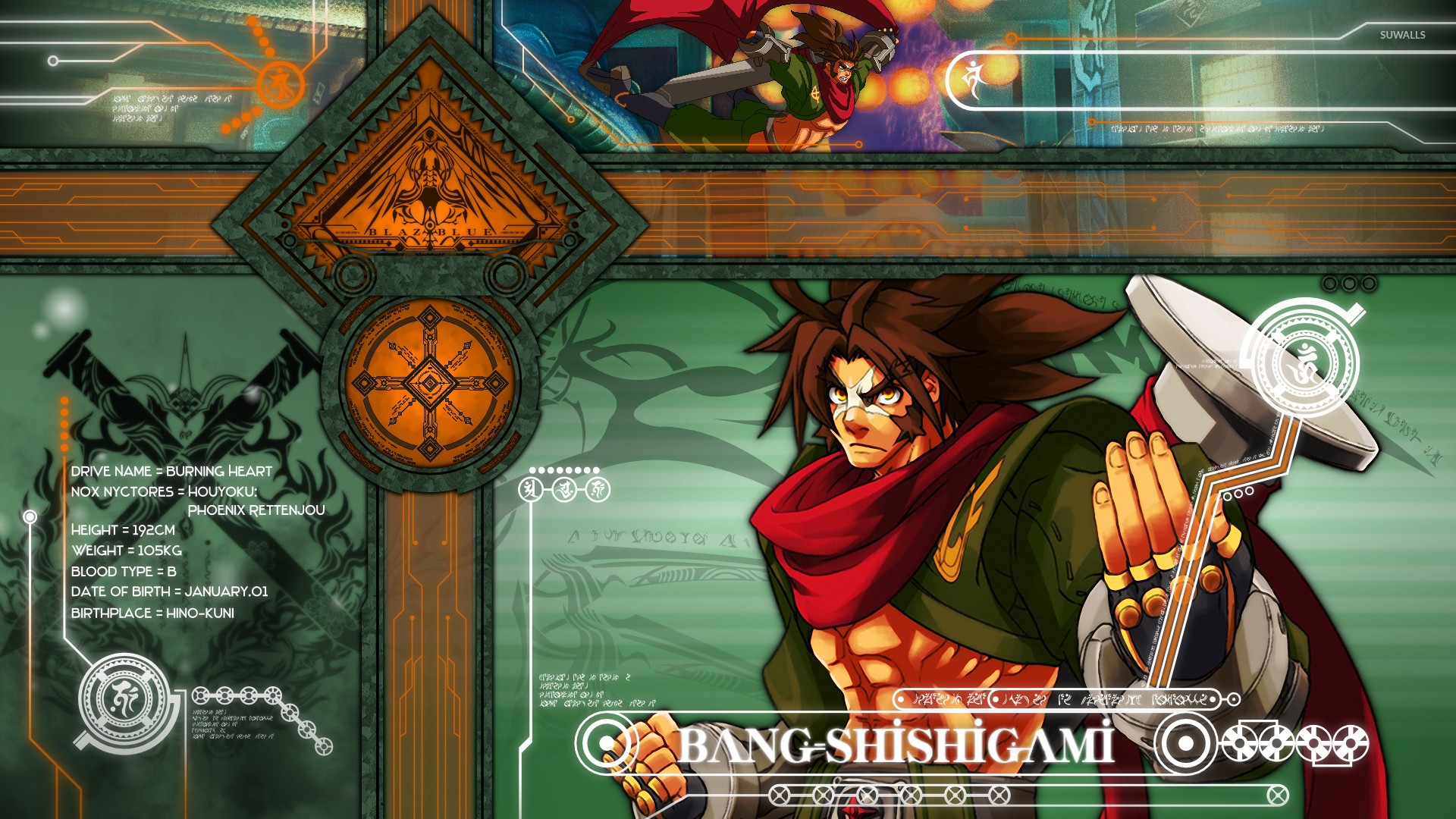 Blazblue Bang - HD Wallpaper 