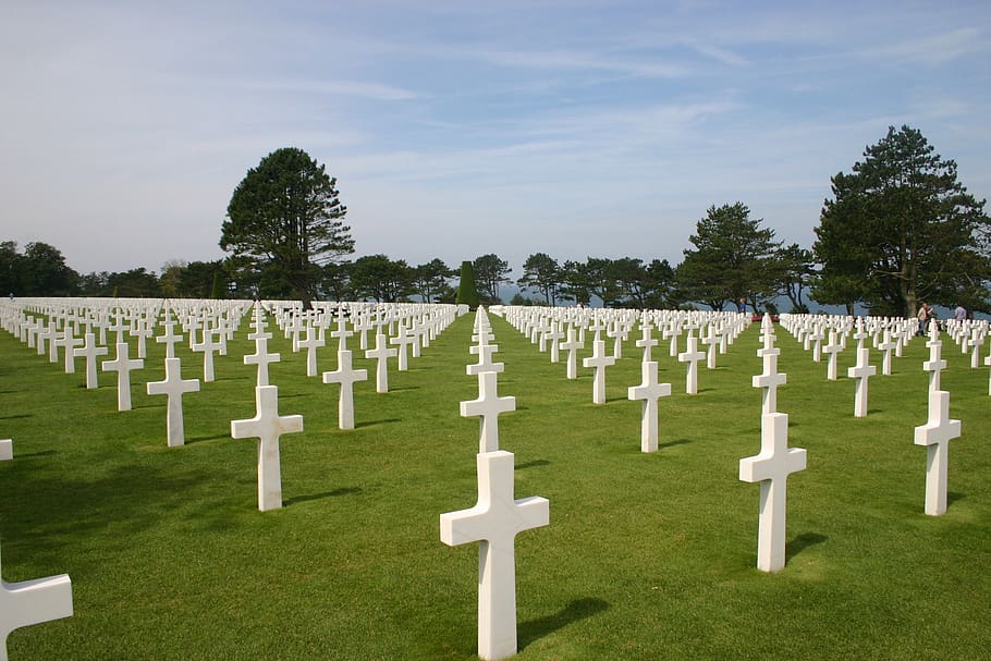 Normandy, Commemorate, Cemetery, Cross, War, Grave, - Meuse-argonne American Cemetery And Memorial - HD Wallpaper 
