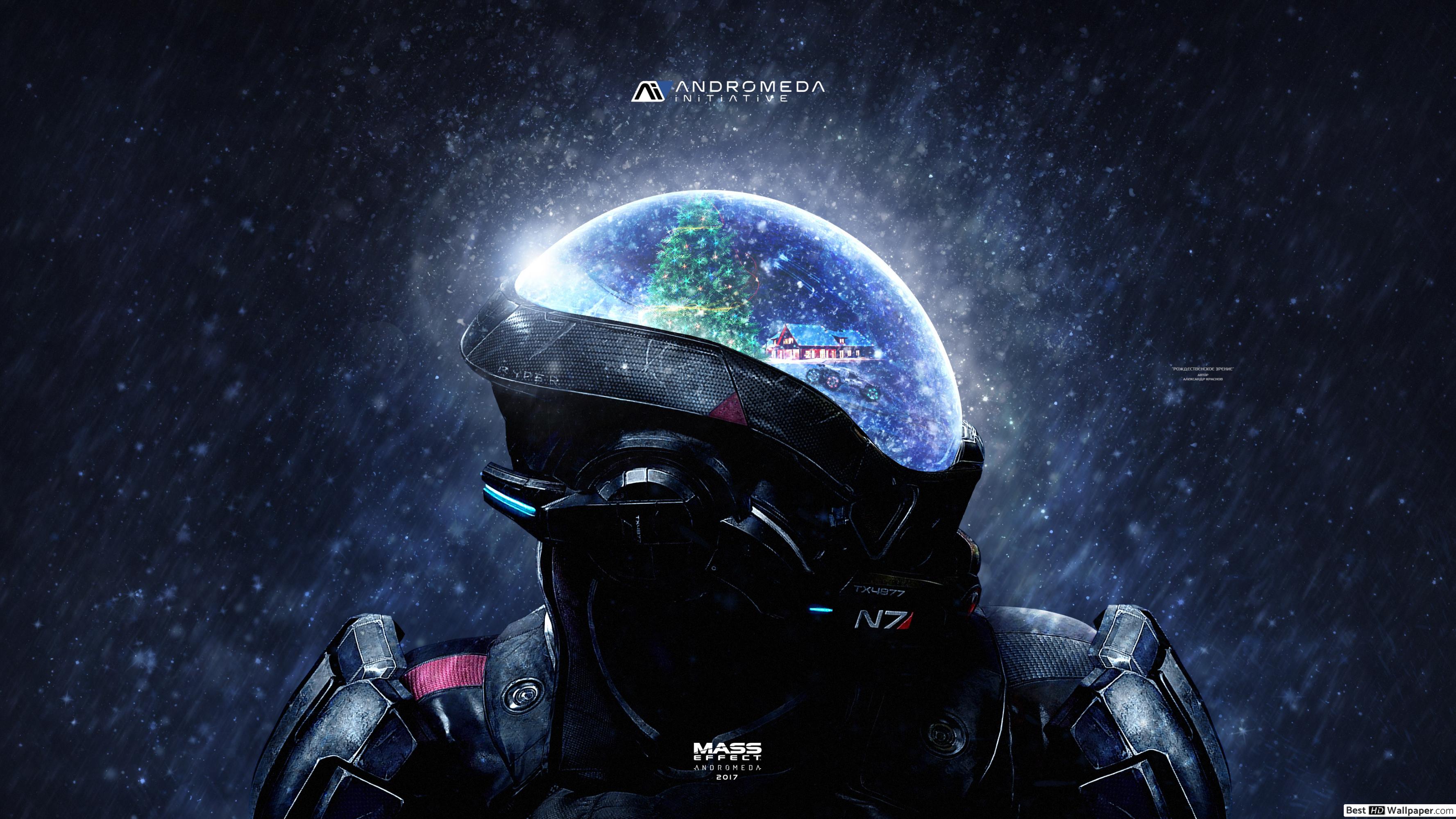 Mass Effect Andromeda Background - HD Wallpaper 