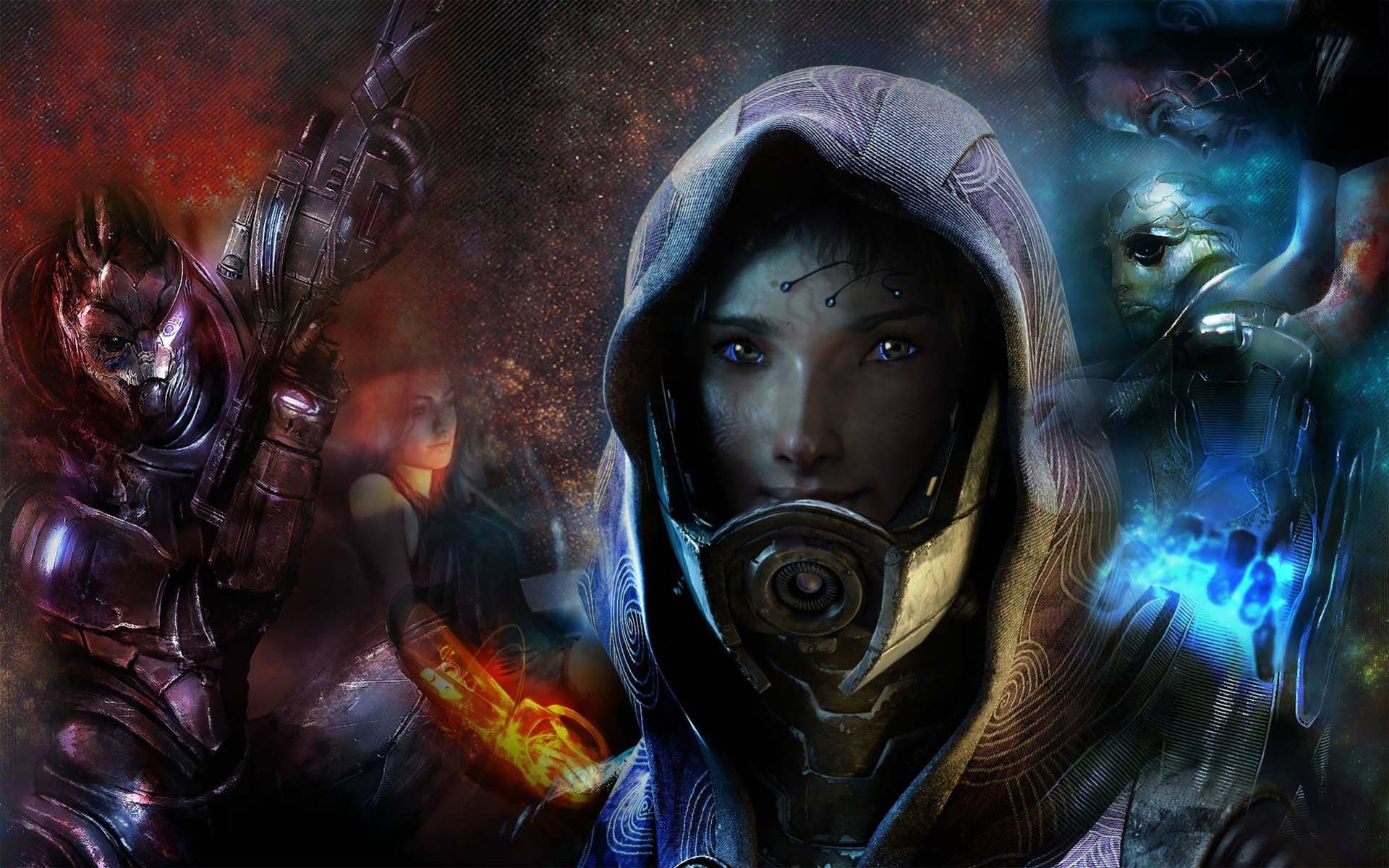 Talizorah Vas Neema Mass Effect Wallpaper - Mass Effect 3 Arts - HD Wallpaper 