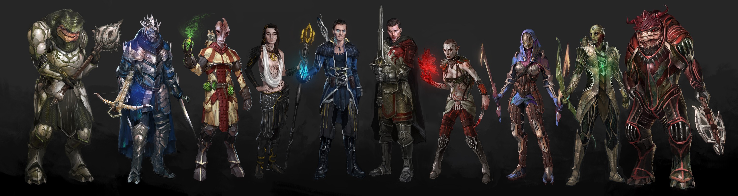 Wallpaper - Mass Effect Fantasy Art - HD Wallpaper 