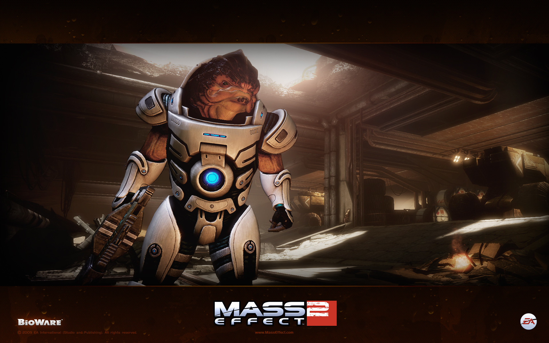 Mass Effect 2 Images Grunt Hd Wallpaper And Background - Mass Effect Grunt Search History - HD Wallpaper 