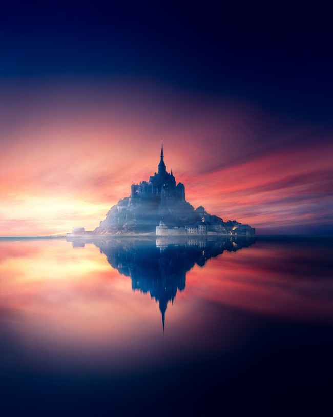 Mont Saint Michel Wallpaper Hd - HD Wallpaper 