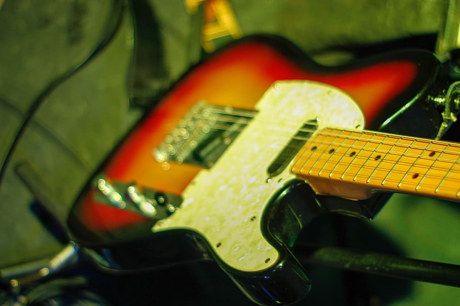 Guitar, Music, Telecaster, Fender, Instrument, Jazz, - Guitar - HD Wallpaper 