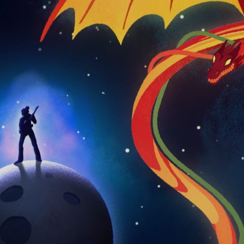 Jimmy Page Dragon Artwork - HD Wallpaper 