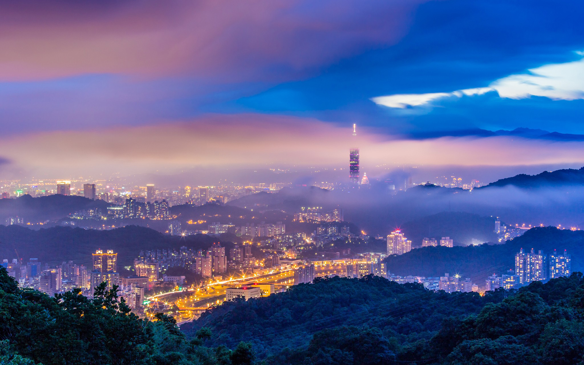 Taipei City Wallpaper For Iphone - HD Wallpaper 