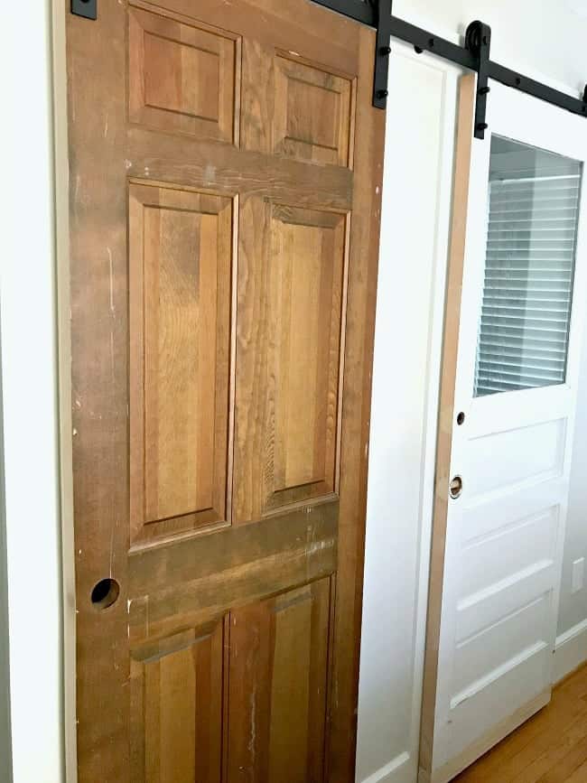 Solid Wood Closet Door Before Paint - Home Door - HD Wallpaper 