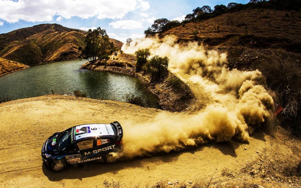 Ford Fiesta Wrc Rally Car Dust Wallpaper Ford Hd Polo Wrc Wallpaper 4k 970x606 Wallpaper Teahub Io