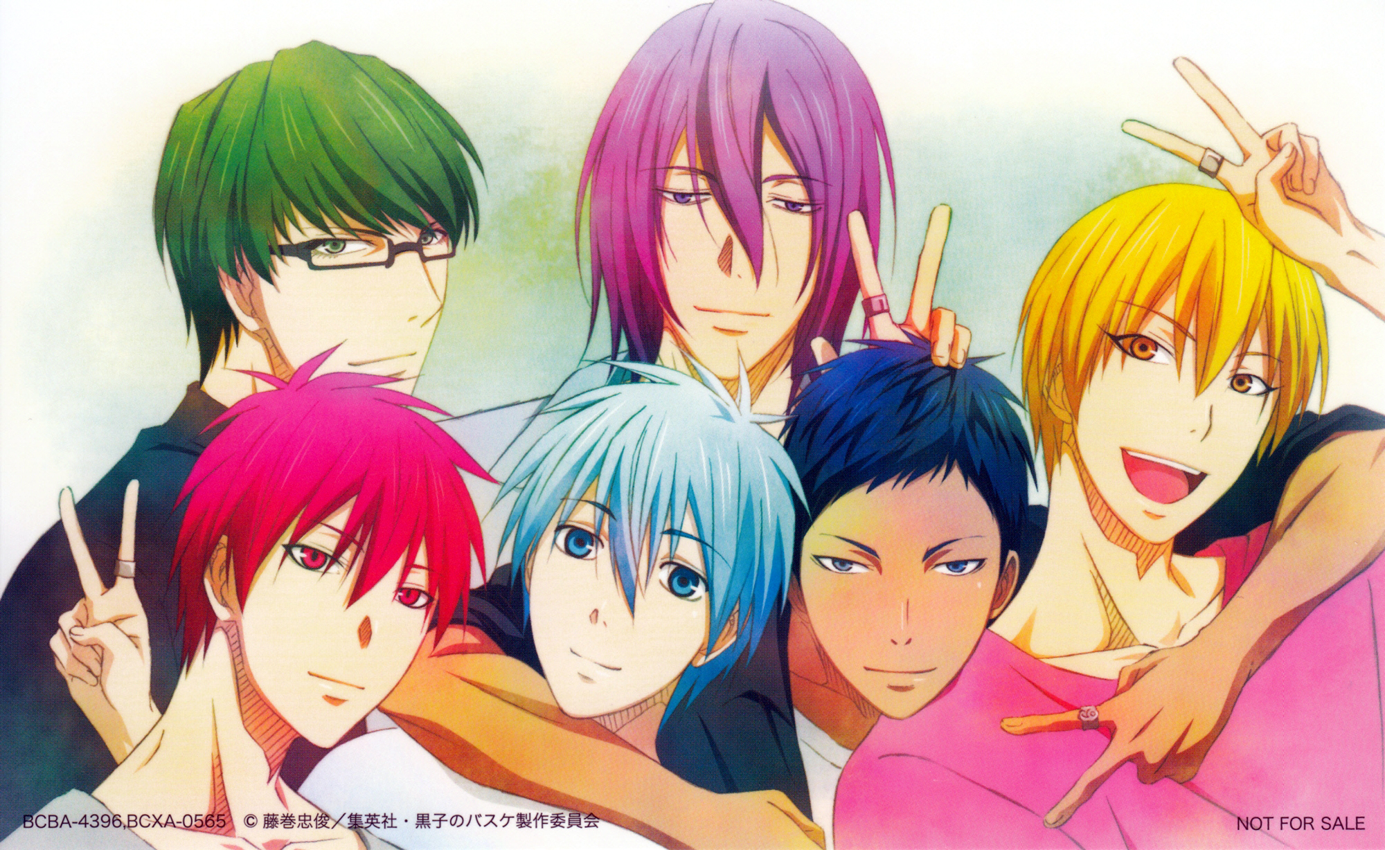 Kuroko No Basket - Kuroko's Basketball Generation Of Miracles Names - HD Wallpaper 