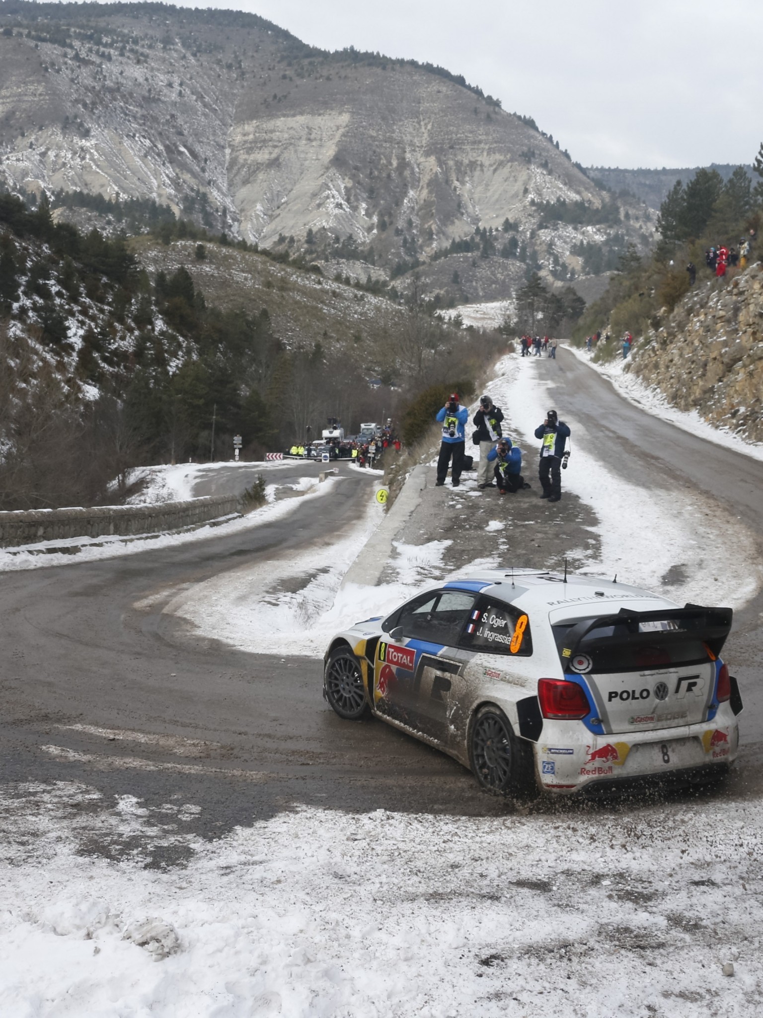 Volkswagen Polo, Rally, Cars, Snow - HD Wallpaper 