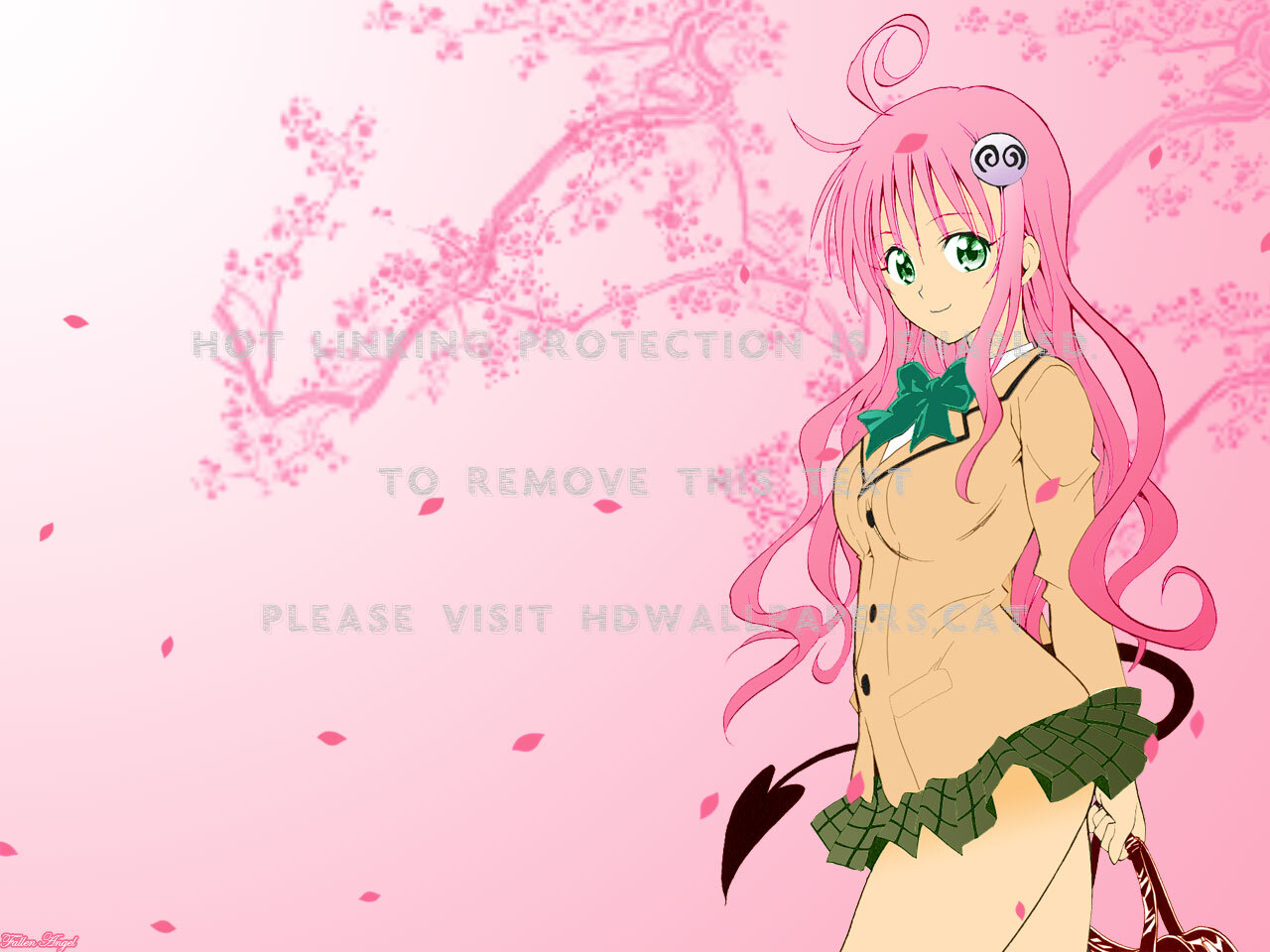 Lala Satalin Deviluke Cherry Blossom Tree ララ サタリン デビルーク 1280x960 Wallpaper Teahub Io