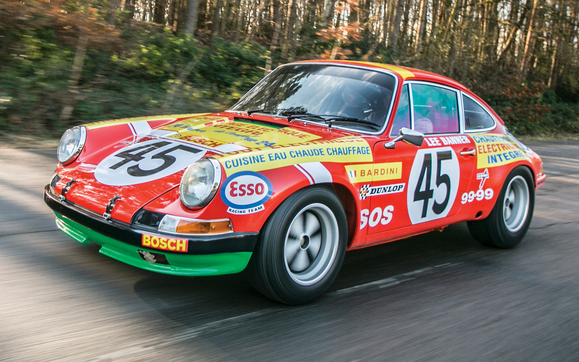 Porsche 911s Le Mans 1969 - HD Wallpaper 