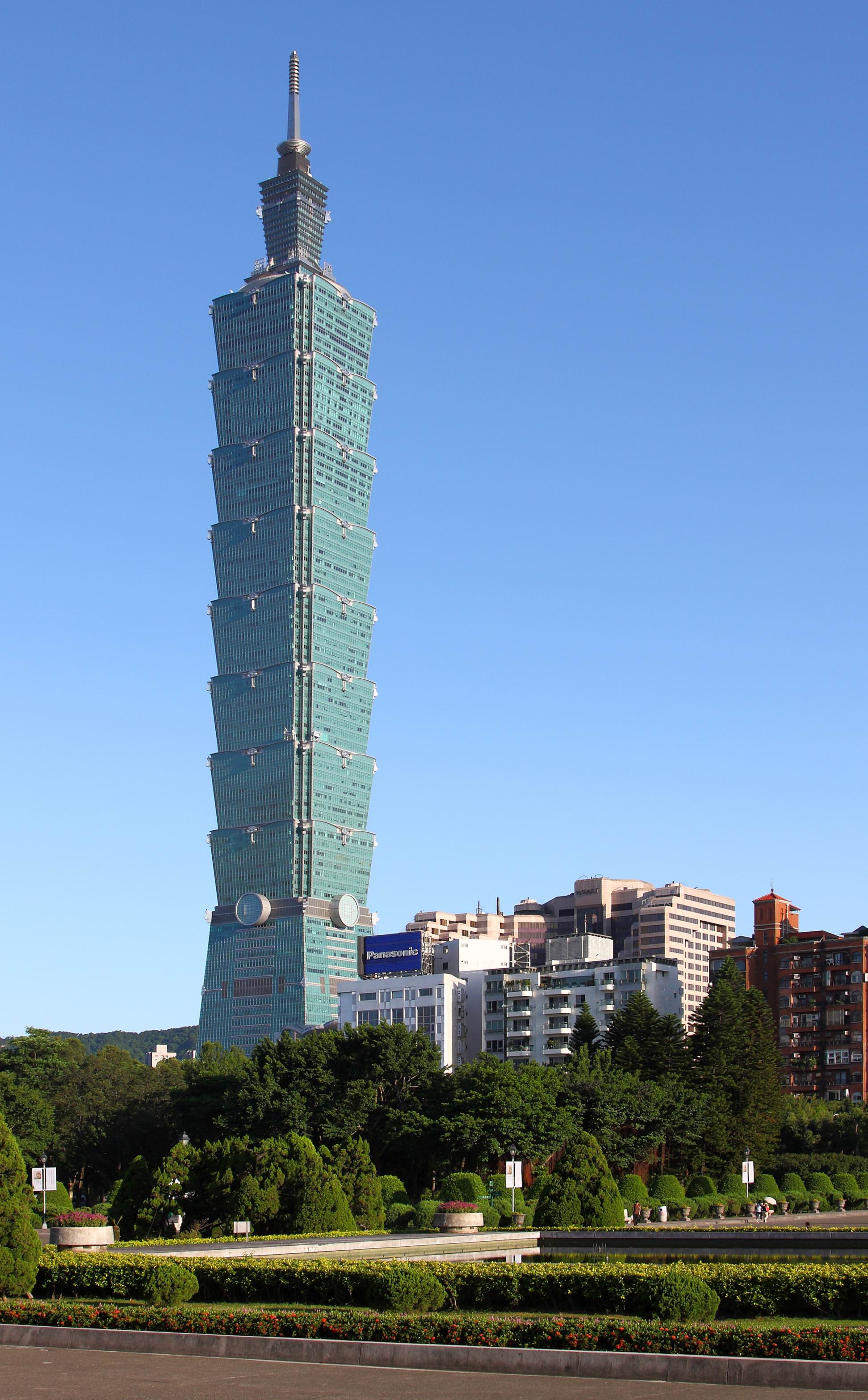 Taipei 101 Taipei,taiwan,509 M,1,670 Ft,101 Floors,2004 - World Tallest Office Building - HD Wallpaper 