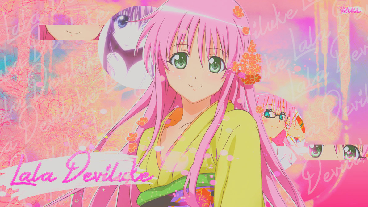 Anime To Love Ru Golden Darkness And Momo Velia Deviluke - HD Wallpaper 