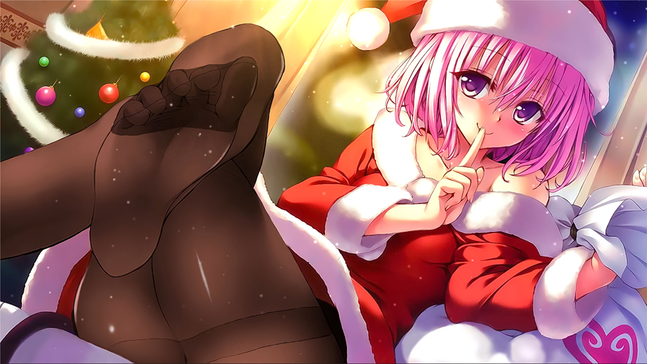 Momo Belia Deviluke Christmas - HD Wallpaper 