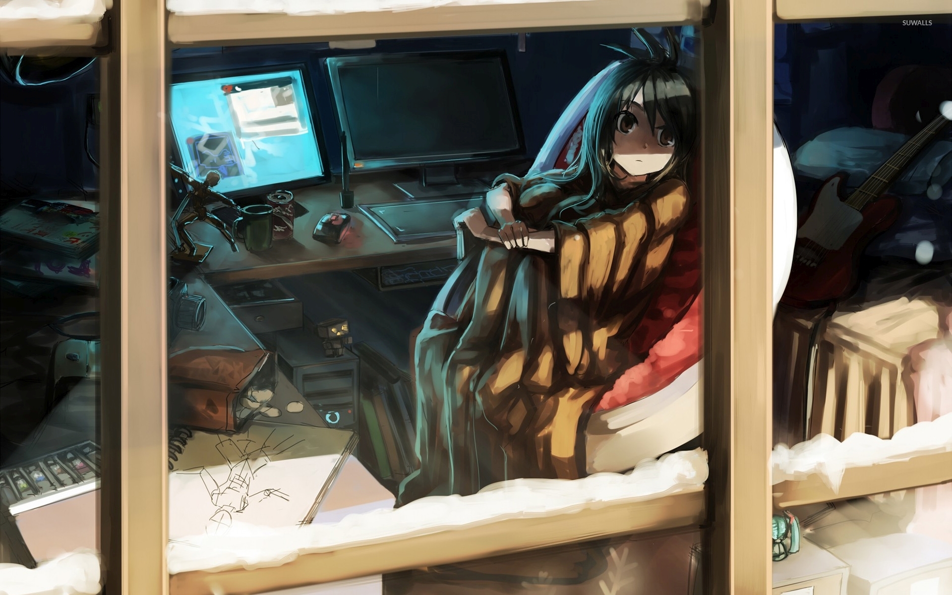 Lain Serial Experiments - HD Wallpaper 