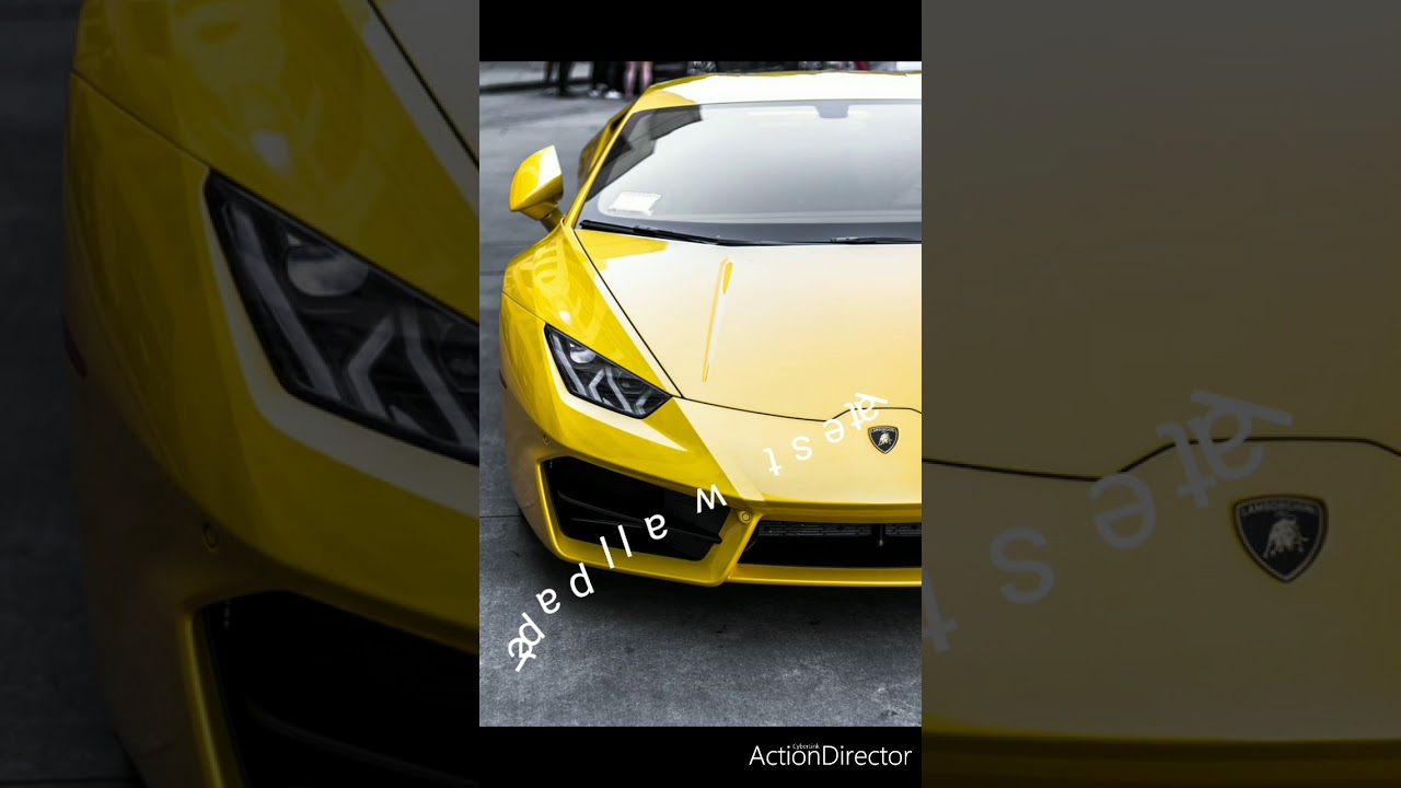Yellow Colour Lamborghini Car - HD Wallpaper 