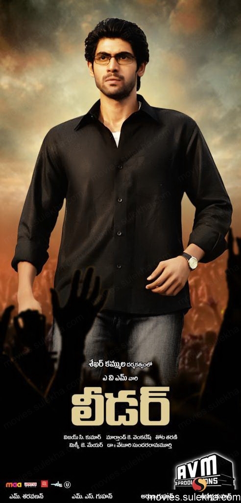 Leader Telugu Movie Poster - 492x1024 Wallpaper 