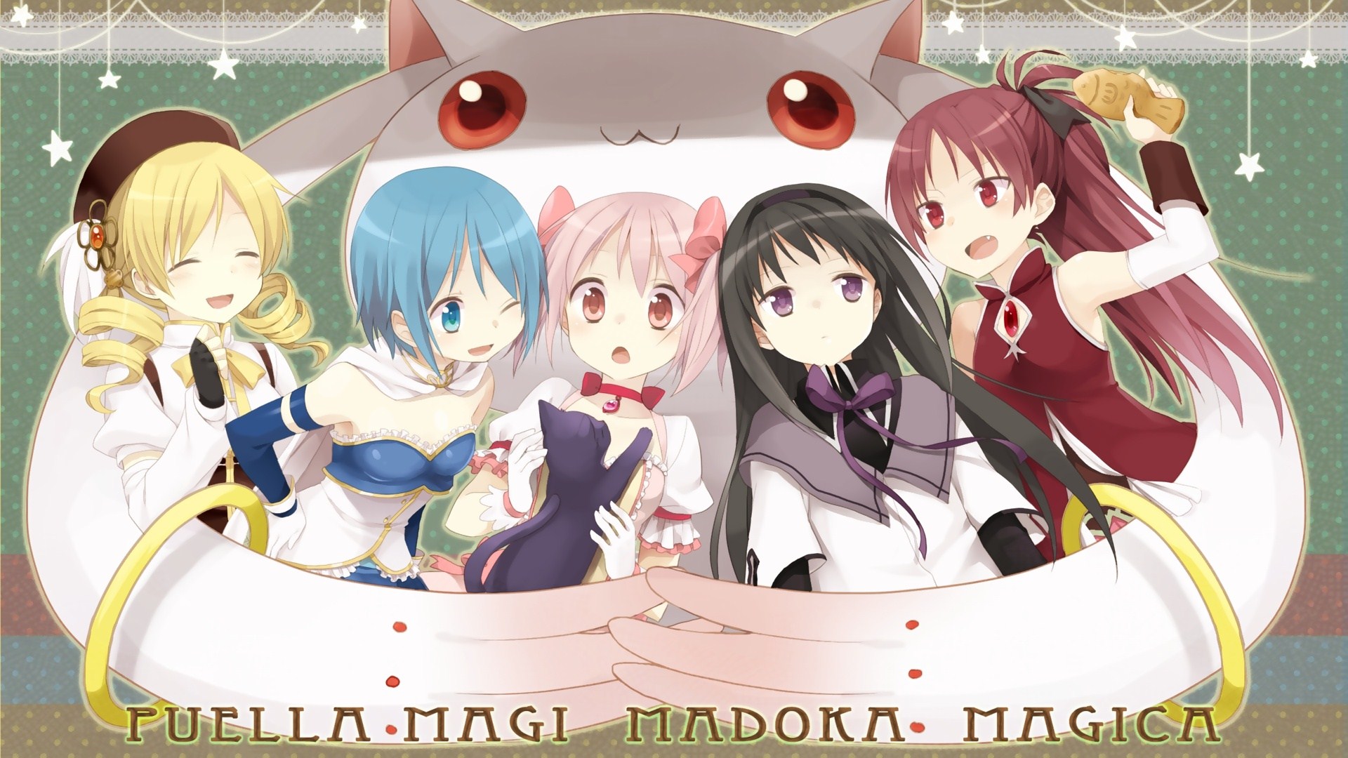 Homura Madoka Kyoko Sayaka Mami - HD Wallpaper 