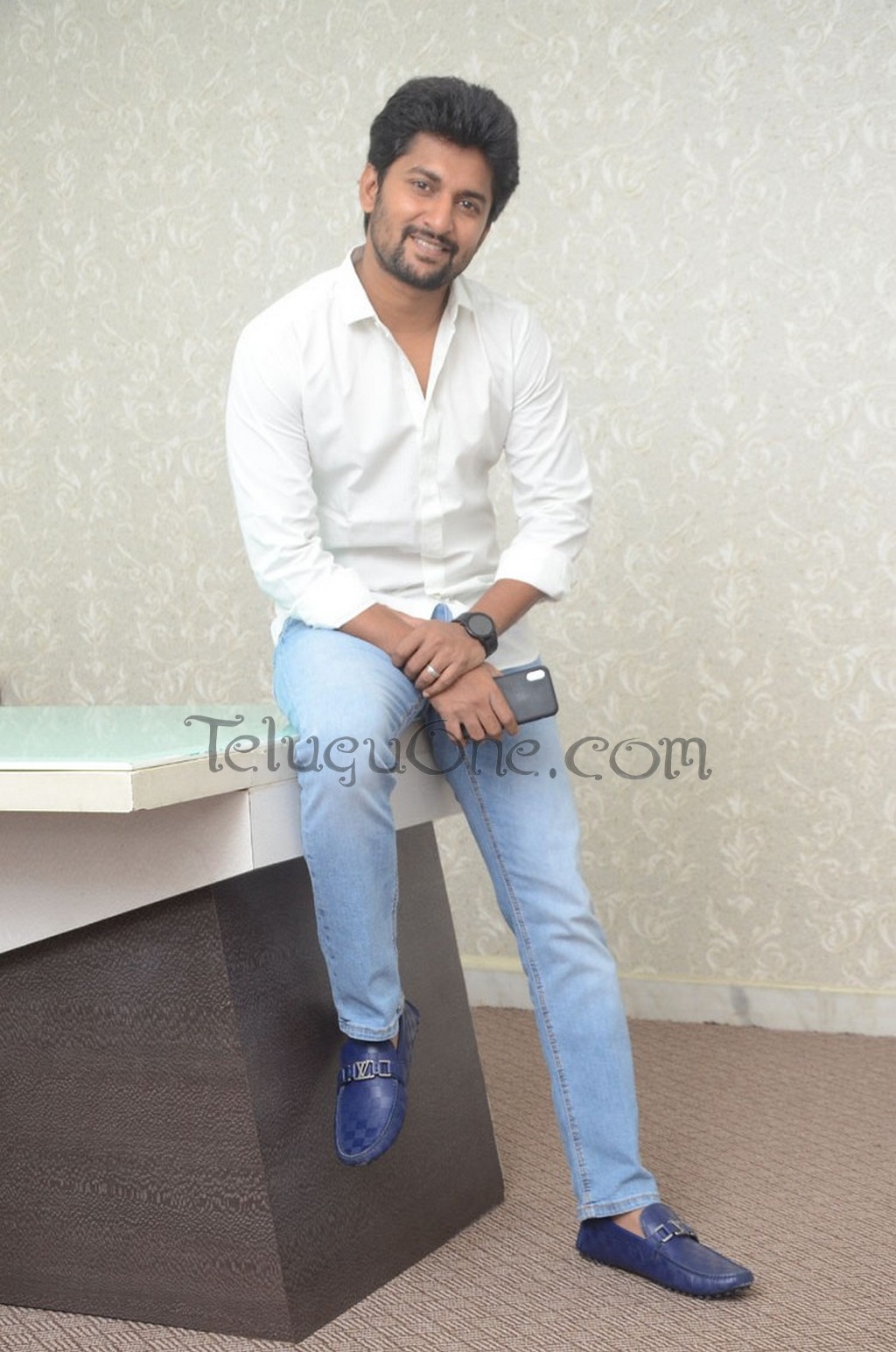 Nani In White Shirt - HD Wallpaper 