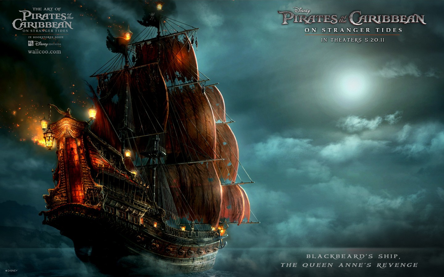 Pirates Of The Caribbean Four - 1440x900 Wallpaper - teahub.io