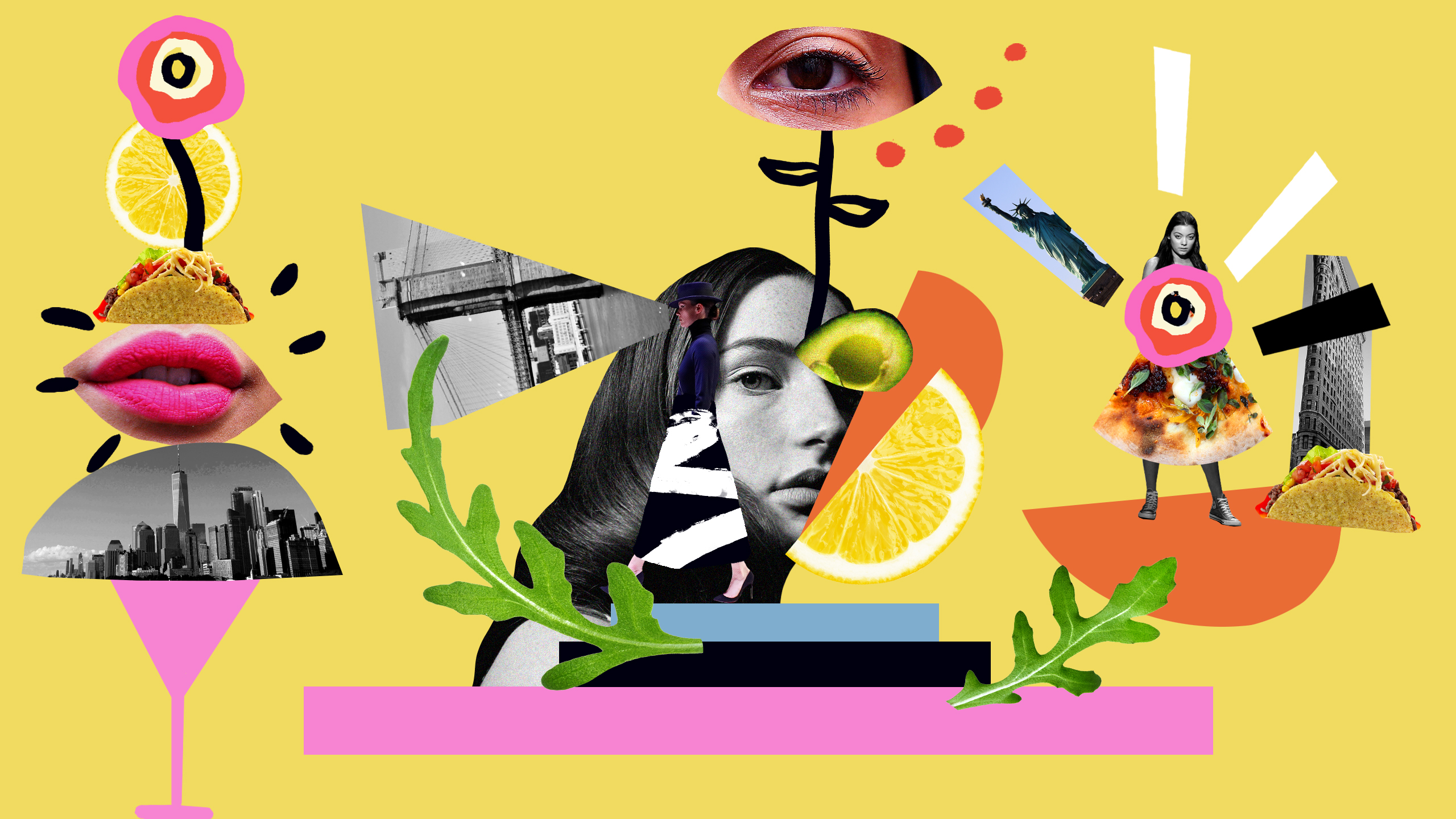 Eat And Fashion - HD Wallpaper 