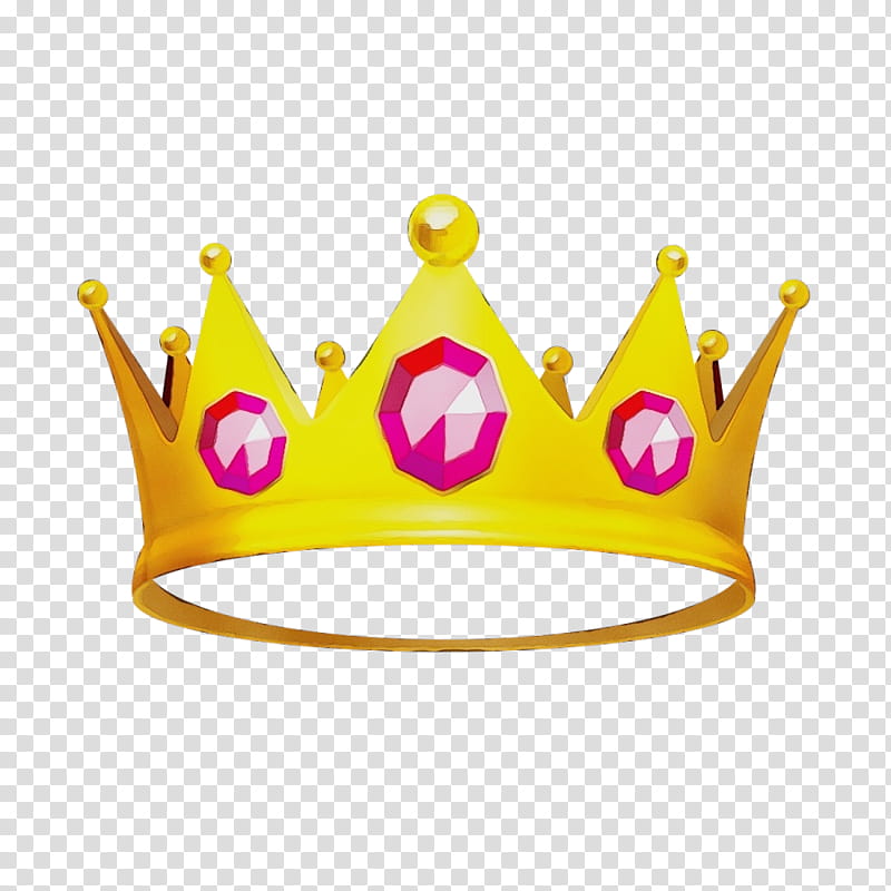 Watercolor, Paint, Wet Ink, Desktop , Cartoon, Crown, - Transparent Background Crown Cartoon - HD Wallpaper 
