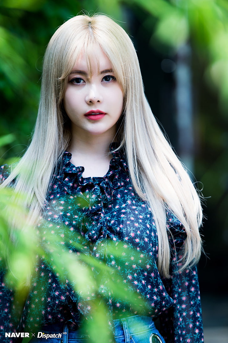 K Pop, Asian, T Ara, Women, Blond Hair, Portrait, One - Lee Ji Hyun Qri - HD Wallpaper 