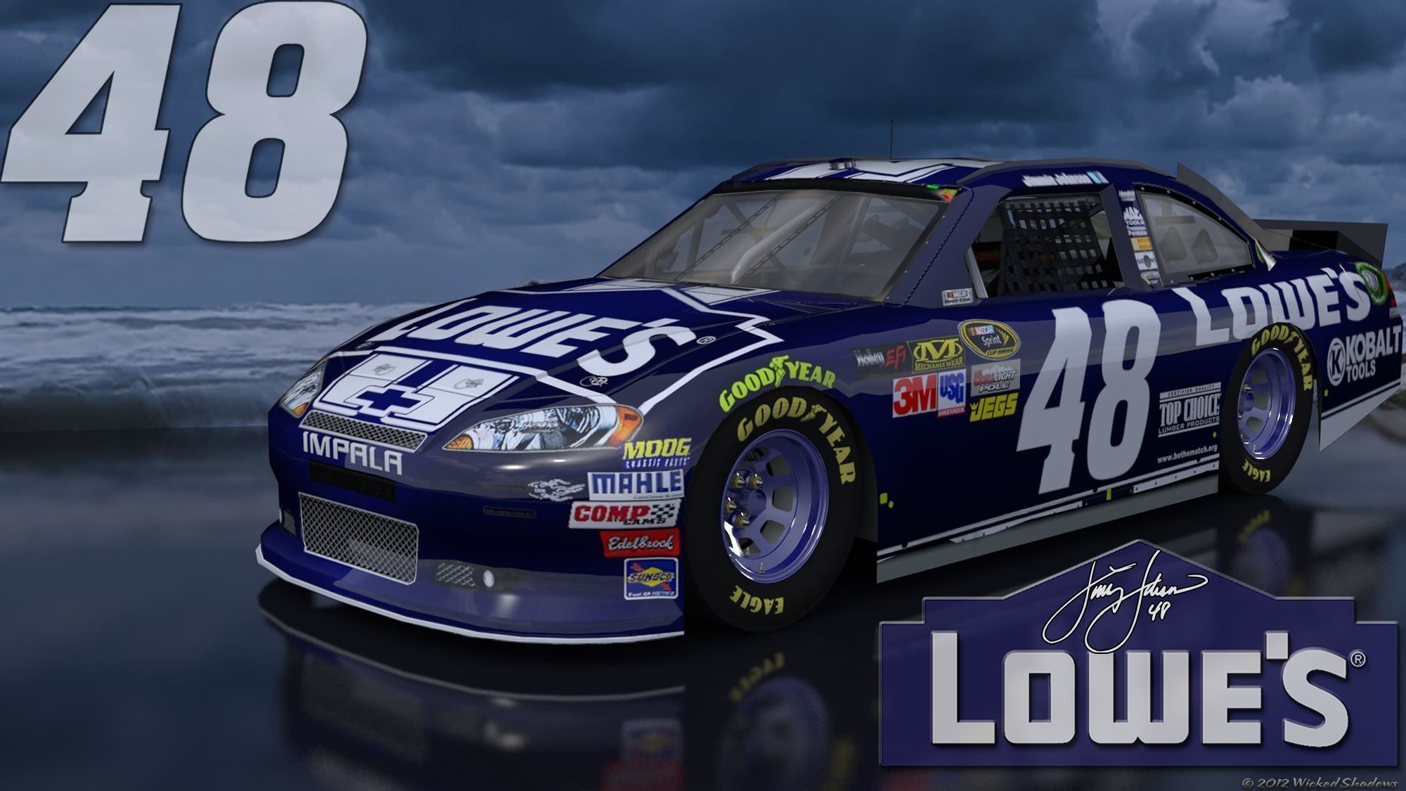 Jimmie Johnson Wallpapers By Alisha Bowen - Nascar Jimmie Johnson 2018 - HD Wallpaper 