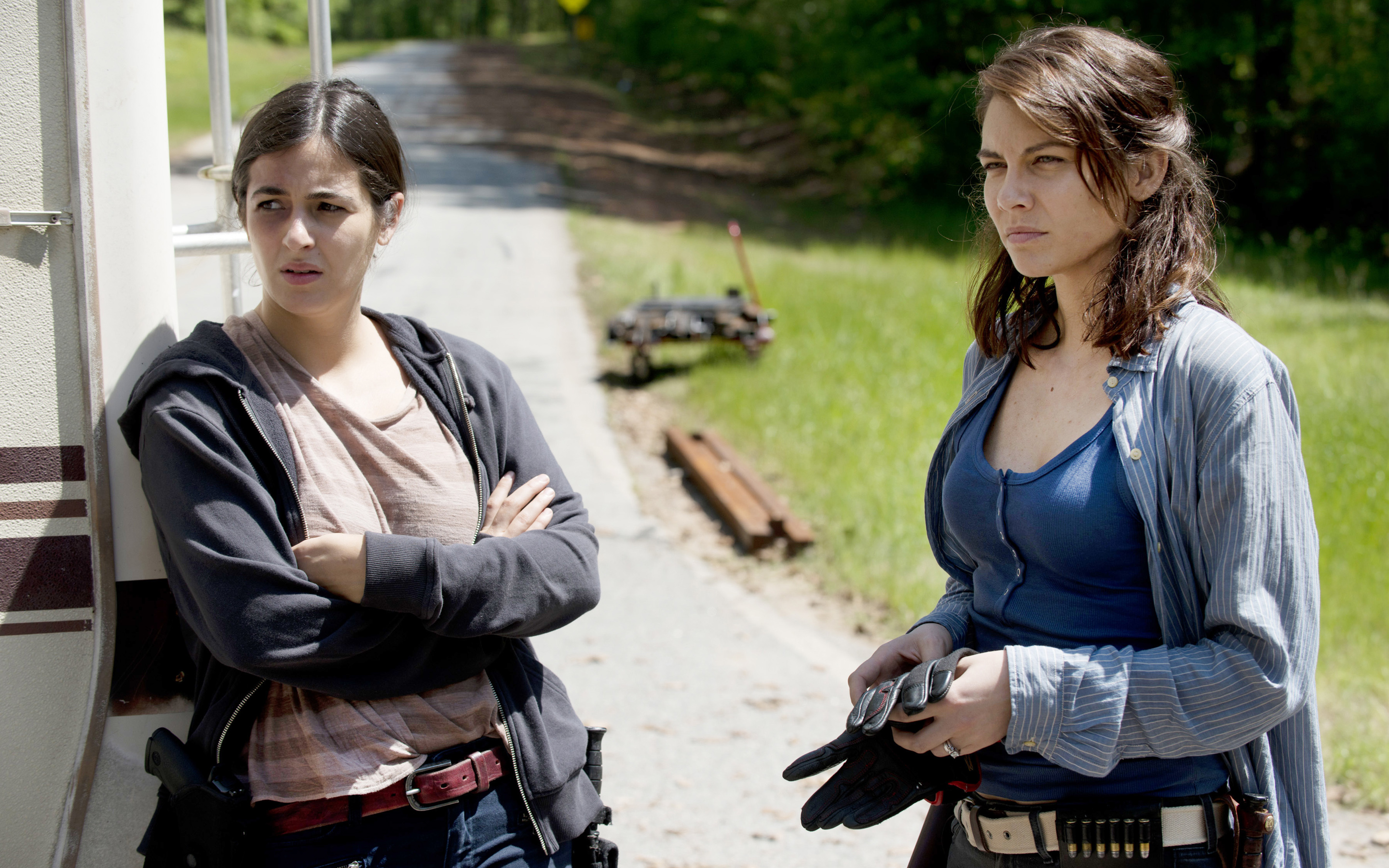 Walking Dead Tara Maggie - HD Wallpaper 
