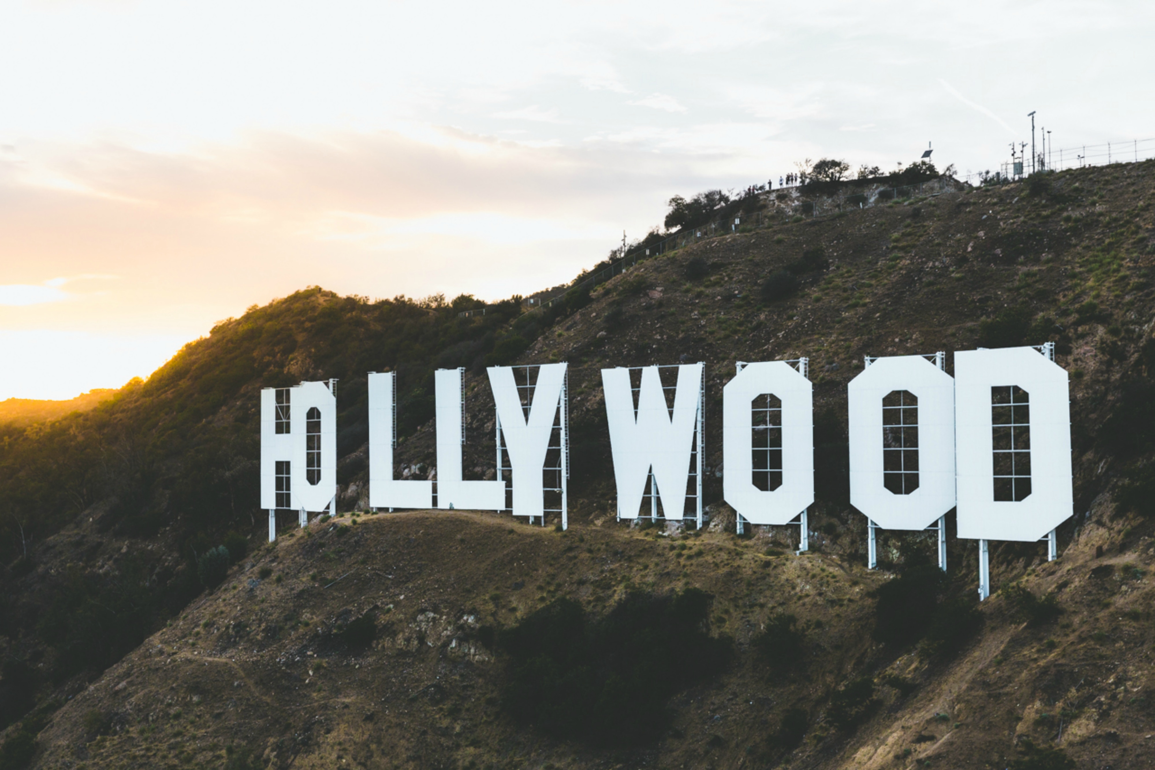 Hollywood Sign - HD Wallpaper 