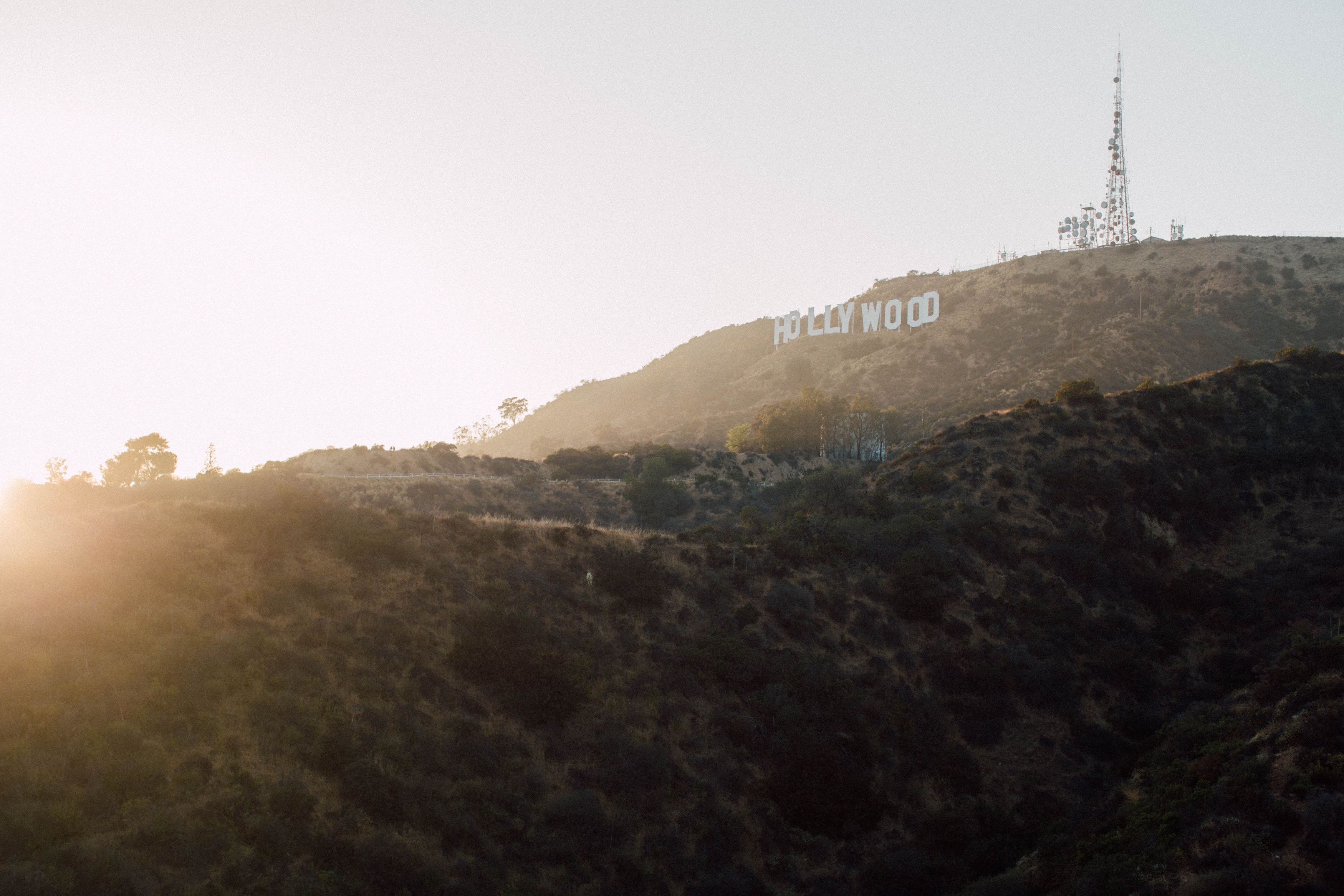 Hollywood Sign - HD Wallpaper 
