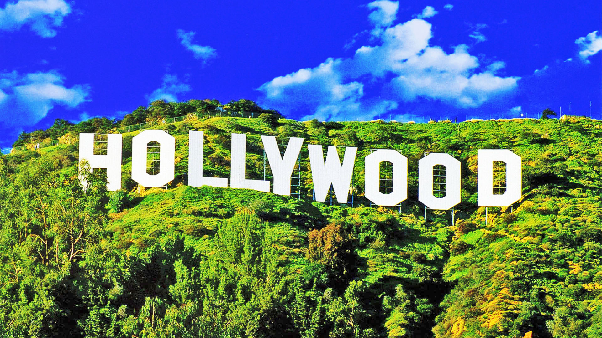 Hollywood Sign - HD Wallpaper 