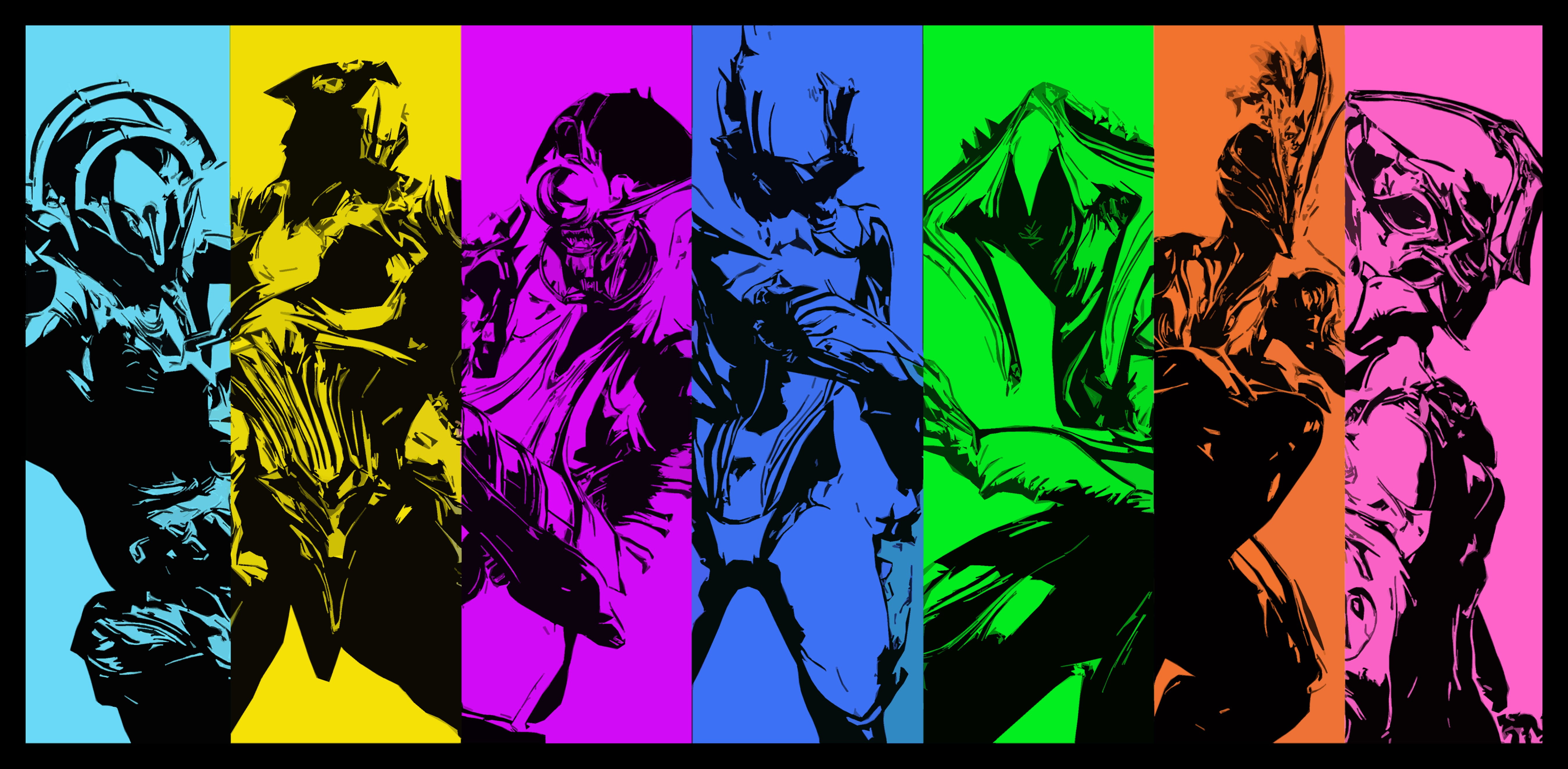 Warframe Youtube Channel Art - HD Wallpaper 