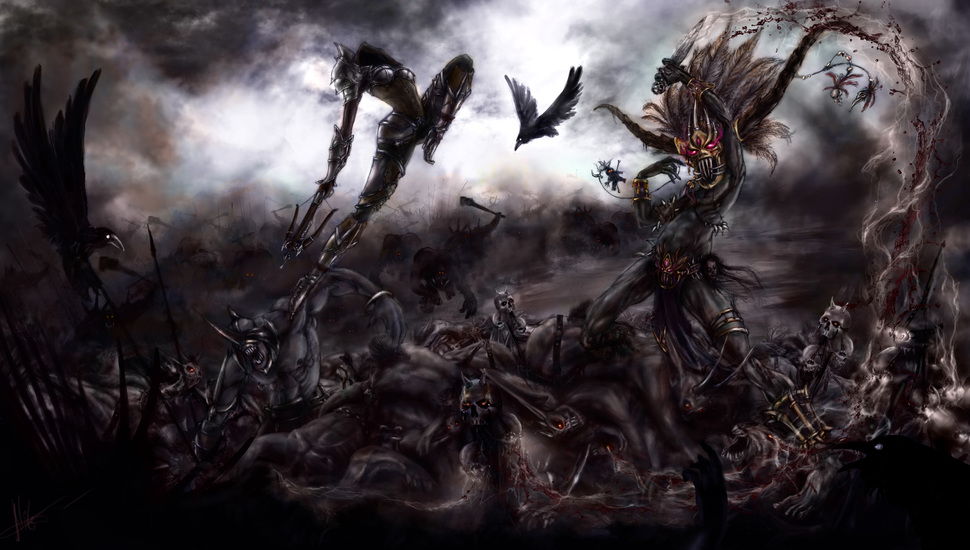 Diablo 3, Demons, The Sorcerer, Hunter, Demons, Art, - Diablo 3 Wallpaper 4k - HD Wallpaper 