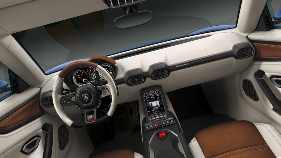 2018 Lamborghini Urus - Urus 2018 Urus Interior Lamborghini Urus - HD Wallpaper 