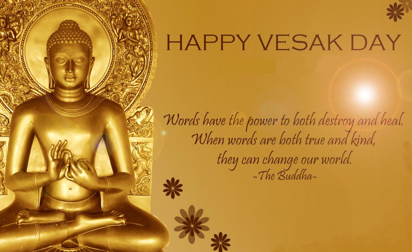 Happy Vesak Day Wishes - HD Wallpaper 