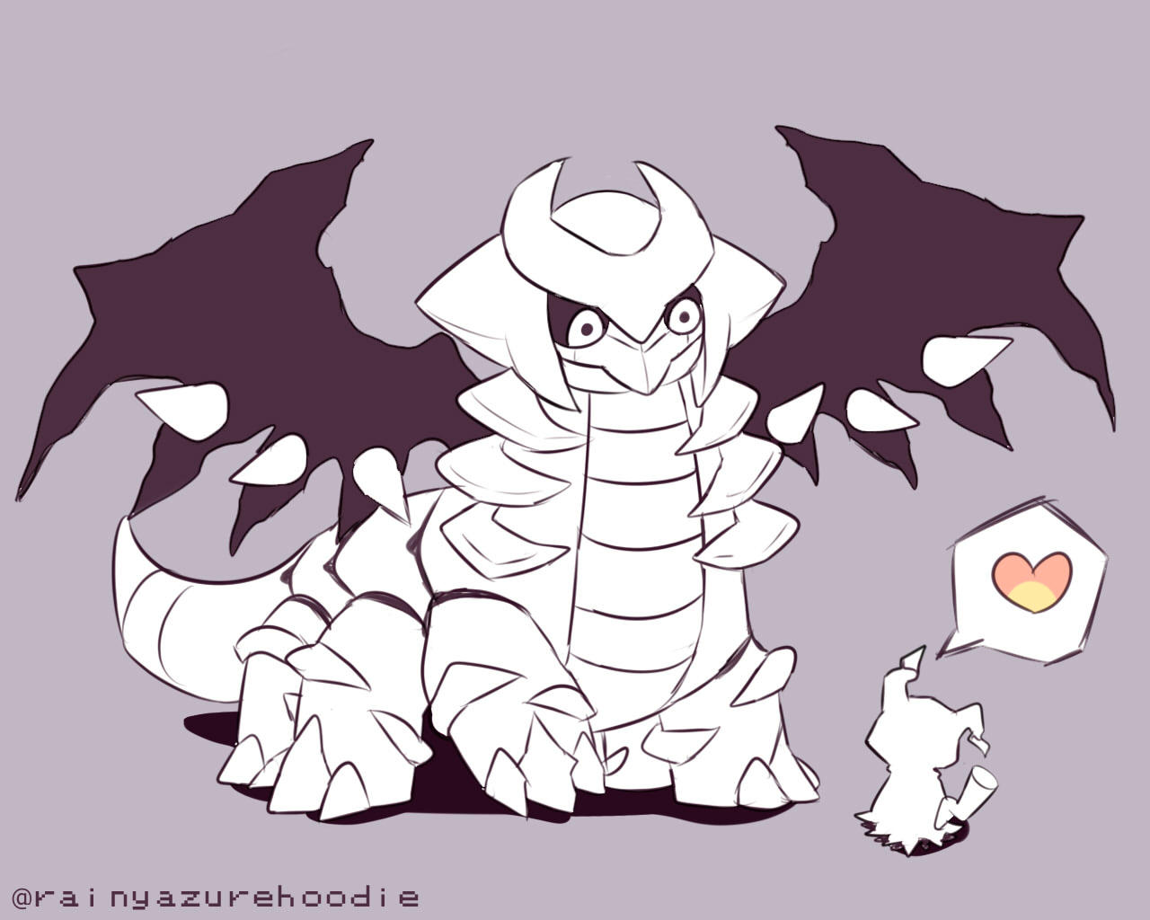 Image - Giratina And Mimikyu - HD Wallpaper 