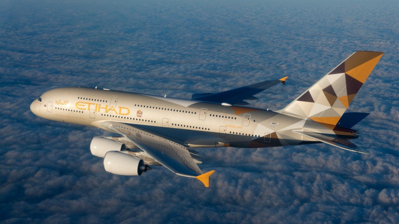 Etihad Airways Hd - HD Wallpaper 