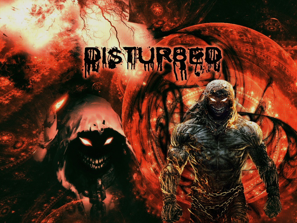 Wallpaper Bandas - Disturbed Indestructible - HD Wallpaper 